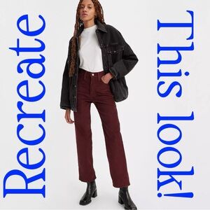 Levi’s Ribcage Ankle Straight Jean